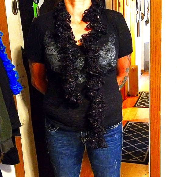 3/$15 New Lacey Sashay Scarf - Picture 3 of 3